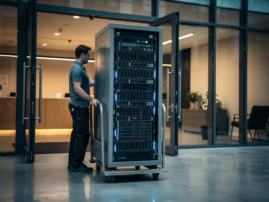 Worden Rack Hoe snel kan een on-premise GPU-server geleverd en geïnstalleerd worden ...